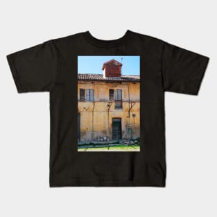 Derelict Friulian Agricultural Building Kids T-Shirt